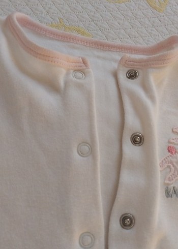 Bebek Erkek Hastane Tulumu Düğmeli Pamuk - Görsel 3