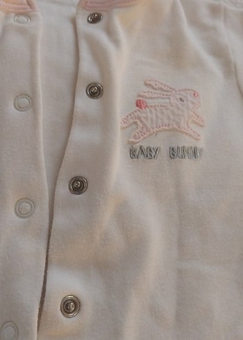 Bebek Erkek Hastane Tulumu Düğmeli Pamuk - Görsel 2