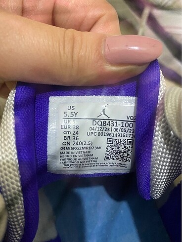 ORJINAL NİKE JORDAN JUMPMAM TWO TREY BASKETALL - Görsel 5