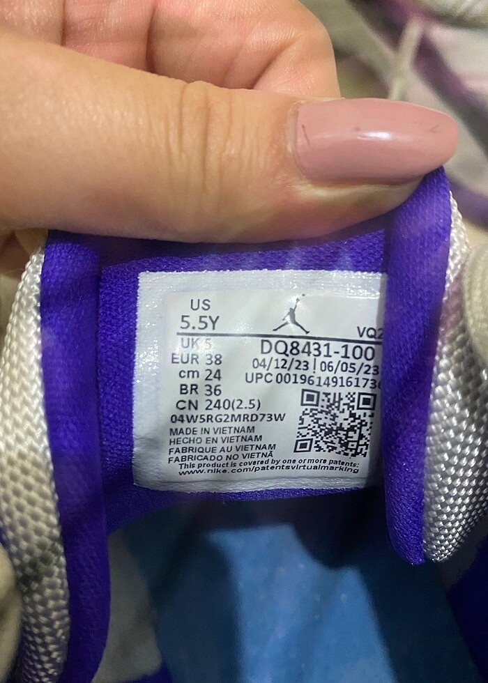 ORJINAL NİKE JORDAN JUMPMAM TWO TREY BASKETALL - Görsel 5