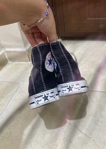 Siyah converse orjinal - Görsel 8