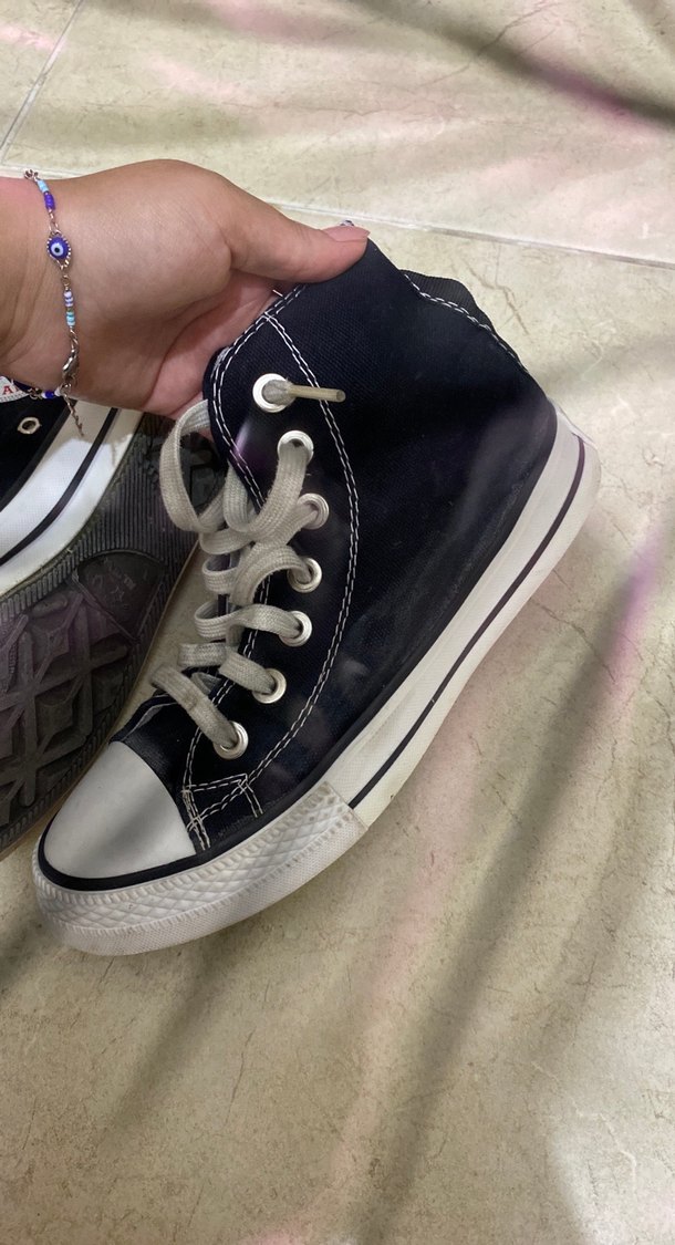 Siyah converse orjinal - Görsel 2