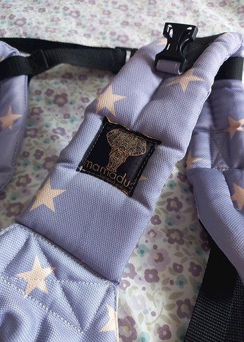 Mamadus Gri Yıldız Desenli Bebek Taşıyıcı - Görsel 3