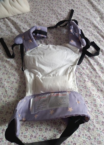 Mamadus Gri Yıldız Desenli Bebek Taşıyıcı - Görsel 4