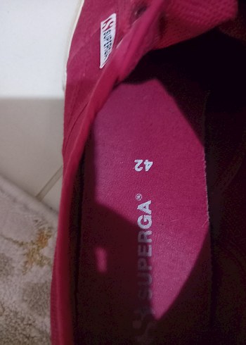 Superga Bordo Spor Ayakkabı