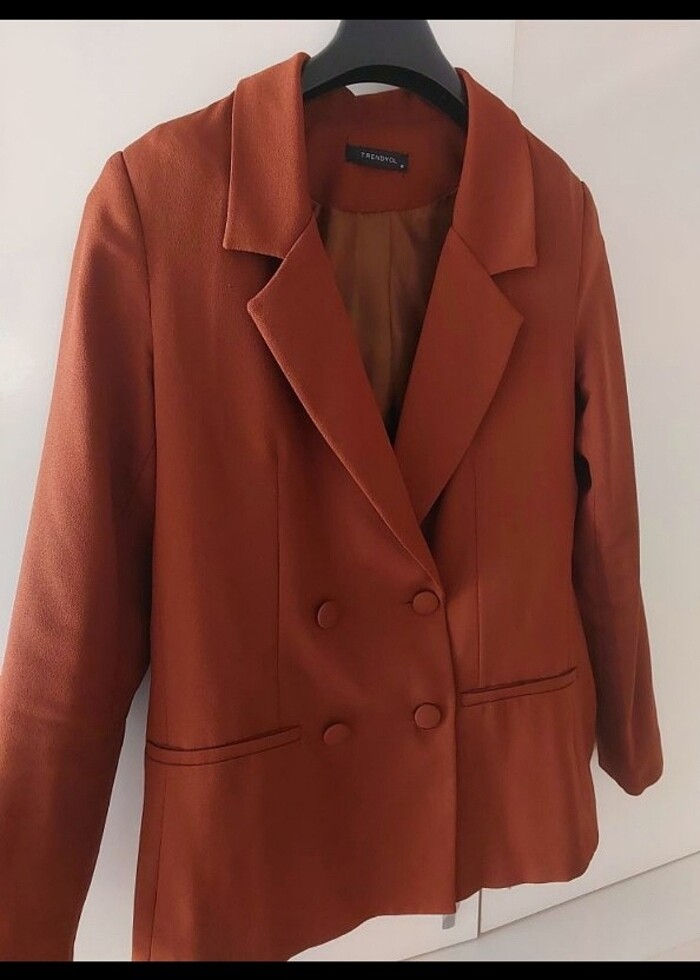 Camel Rengi Blazer Ceket — görsel 2/4