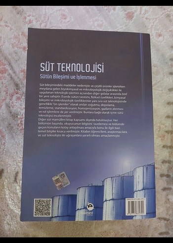 Süt Teknolojisi Kitabı -Mustafa METİN - Görsel 2