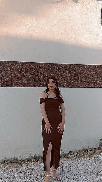 Siyah korse model elbise