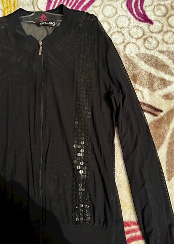 Transparan tül hırka - Görsel 2