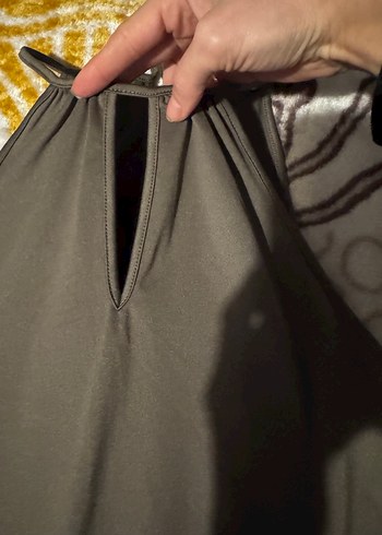 Yeşil elbise - Görsel 5