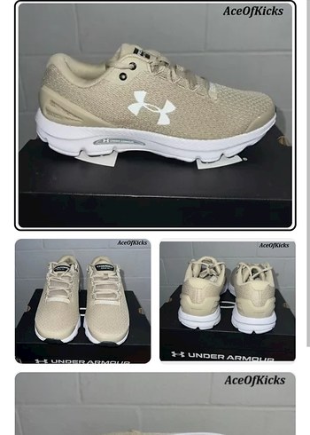 Under Armour Beyaz Erkek Koşu Ayakkabısı