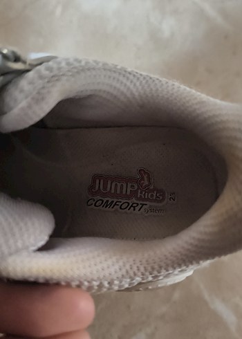 Jump Kids Beyaz Kız Çocuk Spor Ayakkabı - Görsel 4