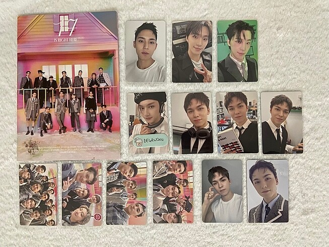 seventeen photocard