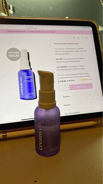 Cream co serum