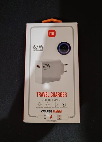 XİAOMİ 67W TYPE-C TURBO ŞARJ ADAPTÖRÜ