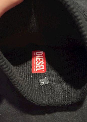 Diesel Siyah Örgü Bere