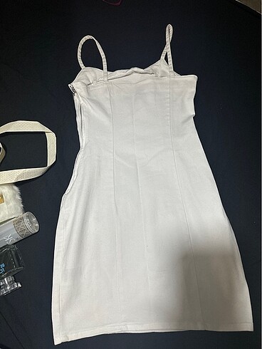s Beden beyaz Renk H&M elbise