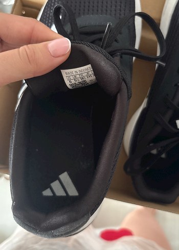 38 Beden beyaz Renk Erkek Siyah Beyaz Spor Ayakkabı Velcro