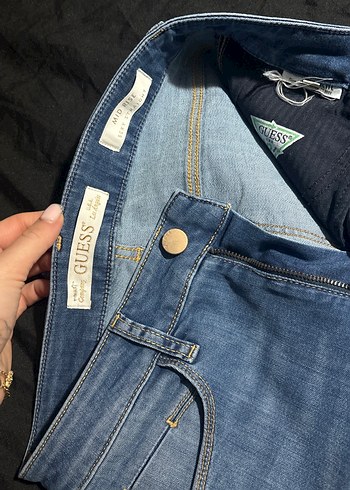 Gri Renkli Kadın Denim Pantolon - Görsel 2