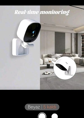 Beyaz Mini Video Kamera - Görsel 7