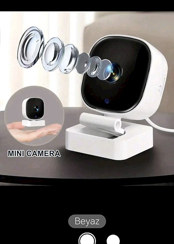 Beyaz Mini Video Kamera - Görsel 13