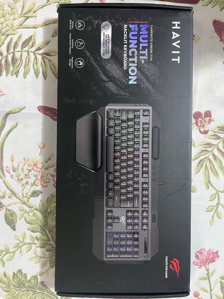 Havit Çok Fonksiyonlu Çok Renkli Klavye - Görsel 2