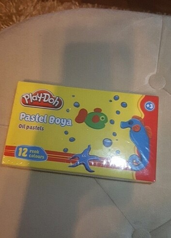 Play-Doh 12'li pastel boya