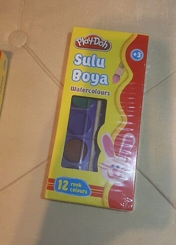 Play-Doh 12'li sulu boya
