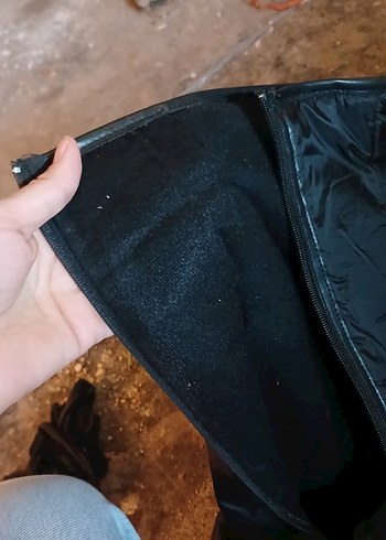 Renkli Baskılı Deri Biker Çizme - Görsel 3