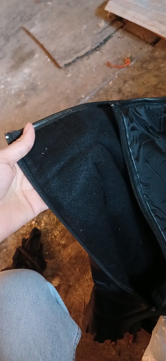 Renkli Baskılı Deri Biker Çizme - Görsel 3