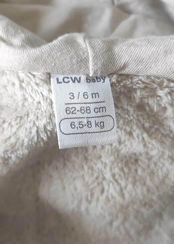 Bej Kürklü Nakışlı Bebek Tulumu - Görsel 4