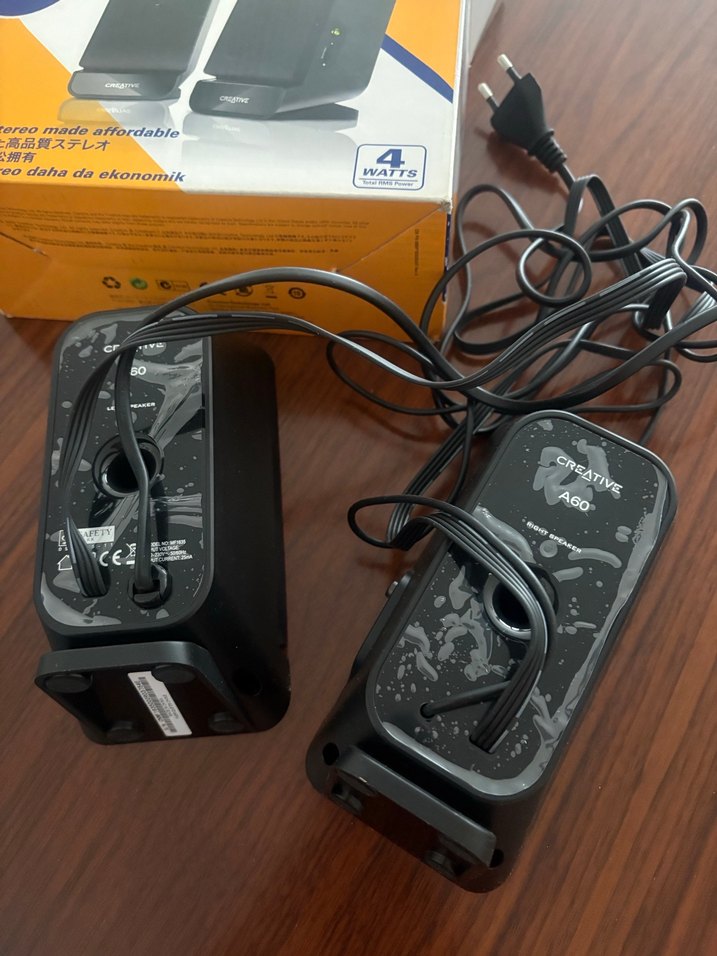 SBS A60 Siyah Mini Hoparlör Seti - Görsel 3