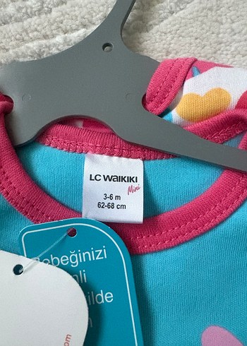 Uzun Kollu Renkli Baskılı Örme Bebek Body - Görsel 3