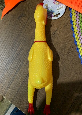 Renkli Sarı Oyuncak Tavuğu - Görsel 2