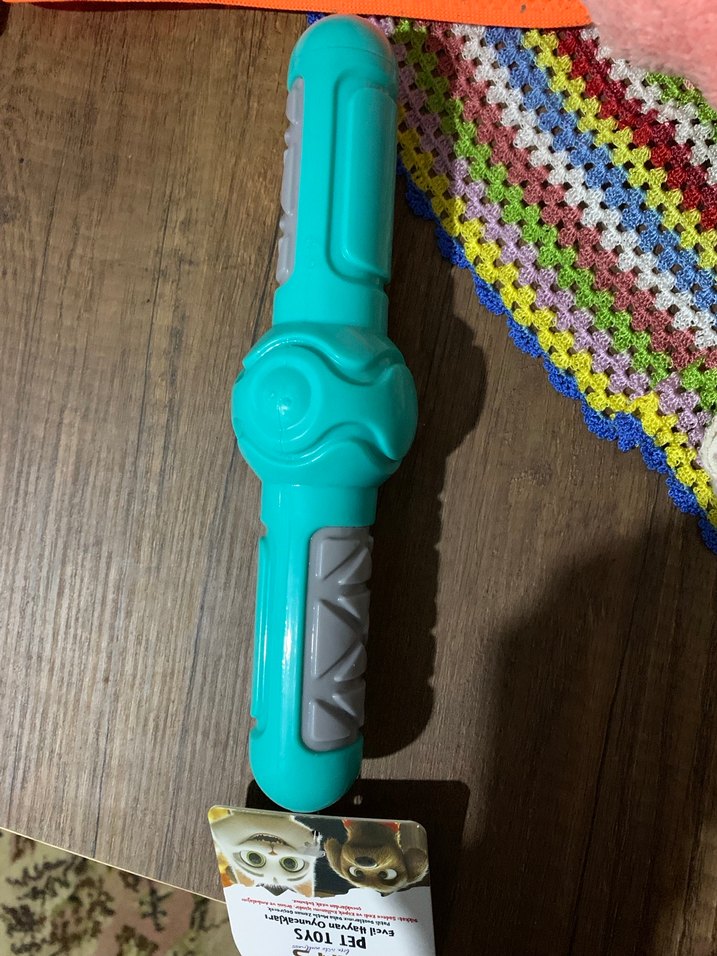 Turkuaz Diş Kaşıyıcı ve Çıngırak - Görsel 2