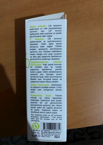 Procsin DNA-Arbutin Aydınlatıcı Serum %3 - Görsel 2
