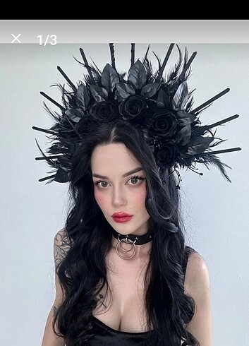 Gül detaylı Taç - Görsel 2