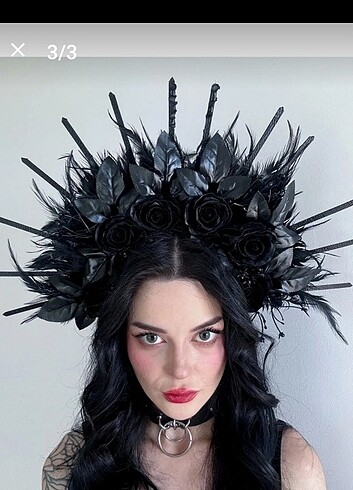 Gül detaylı Taç - Görsel 3