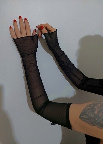 Tül Kolluk Eldiven  - Görsel 2