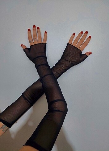 Tül Kolluk Eldiven  - Görsel 3