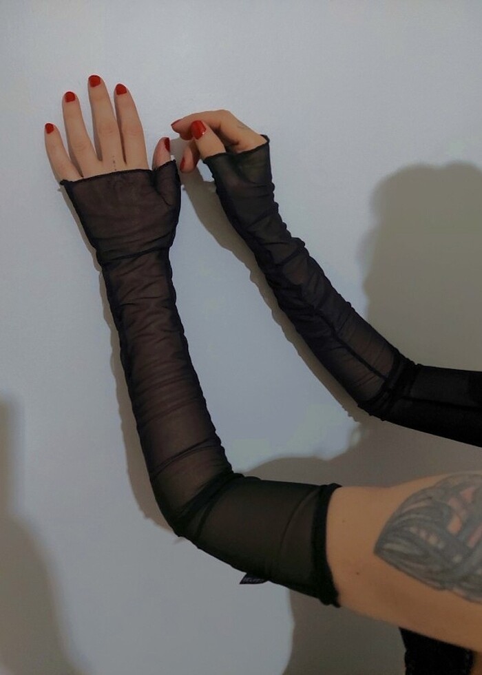 Tül Kolluk Eldiven  - Görsel 2