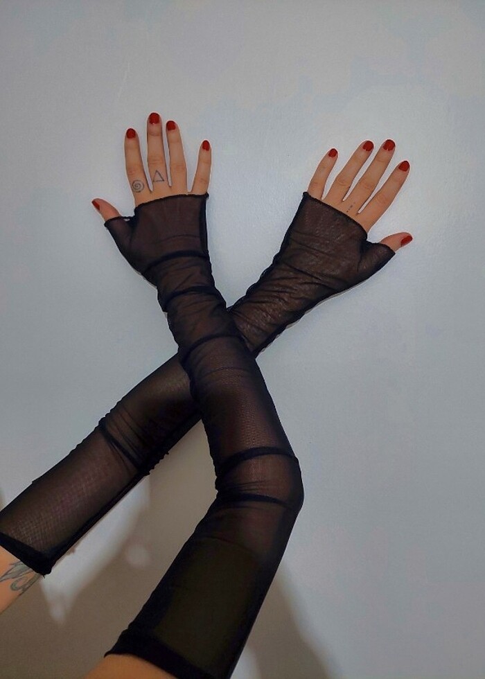 Tül Kolluk Eldiven  - Görsel 3