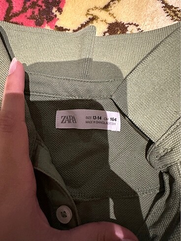 Zara Zara erkek çocuk polo yaka üst