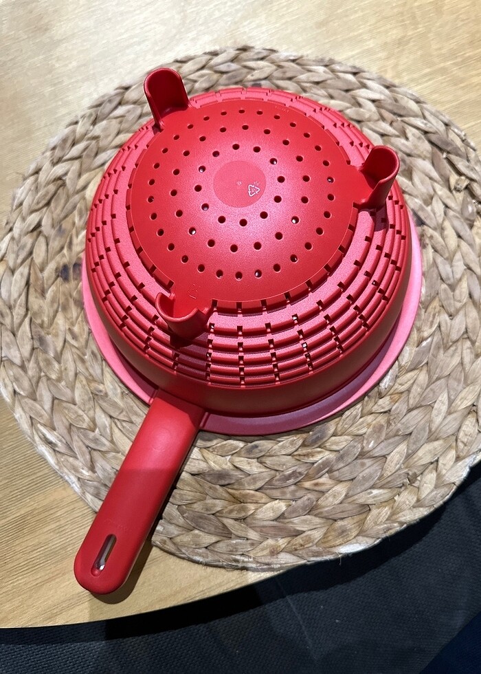 Tupperware çift süzgeç - Görsel 4