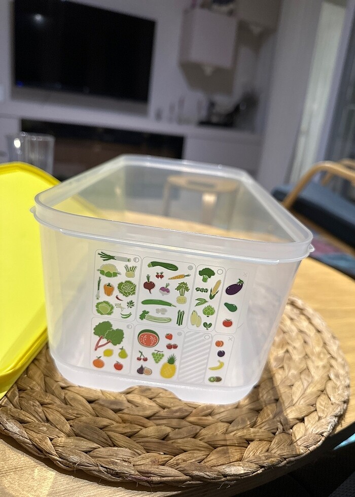 Tupperware sera buzdolabı saklama kabı - Görsel 5