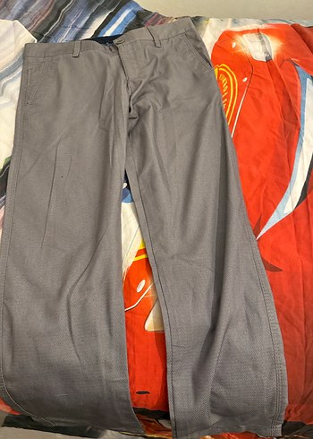 Gri Regular Fit Erkek Pantolon - Görsel 3