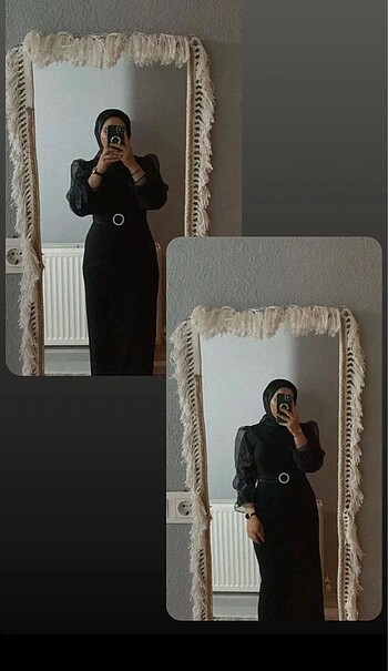 Siyah kalem elbise