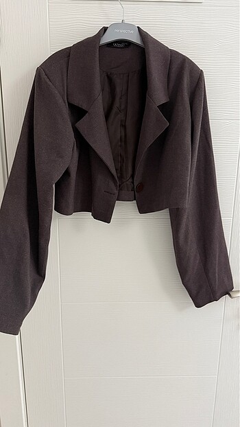 Diğer Oversize Crop blazer