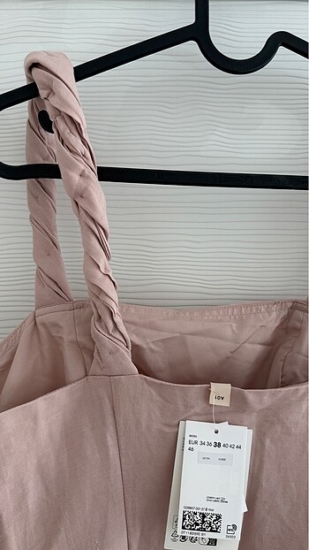 H&M H&m keten elbise