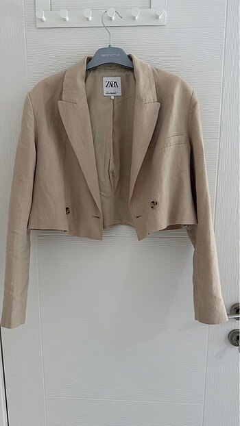 m Beden Zara keten crop blazer